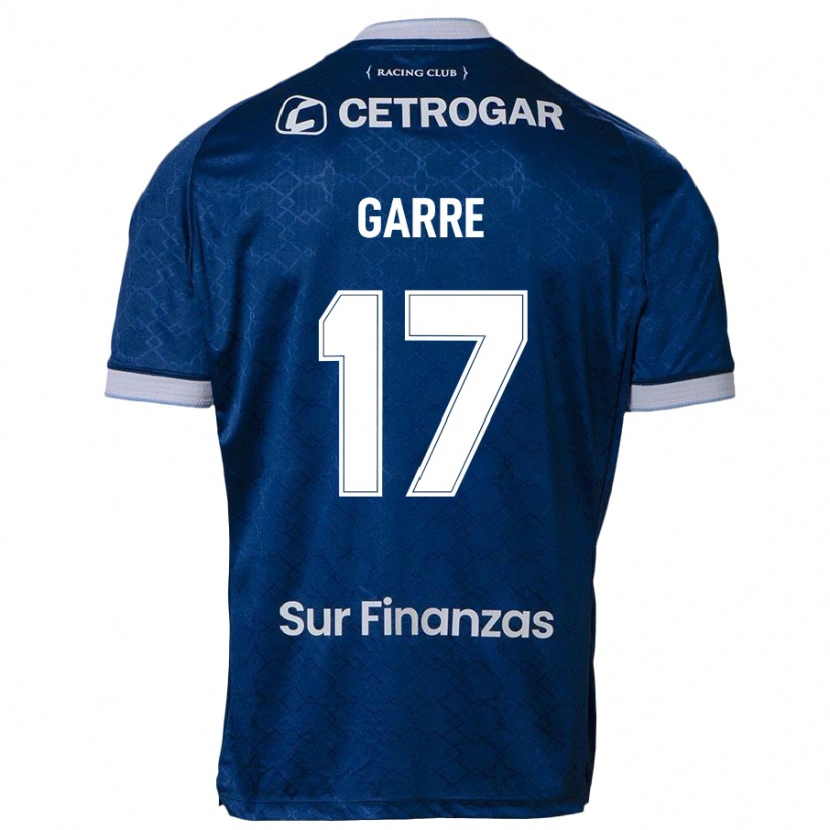 Danxen Niño Camiseta Benjamin Garre #17 Azul Oscuro 2ª Equipación 2025/26 La Camisa