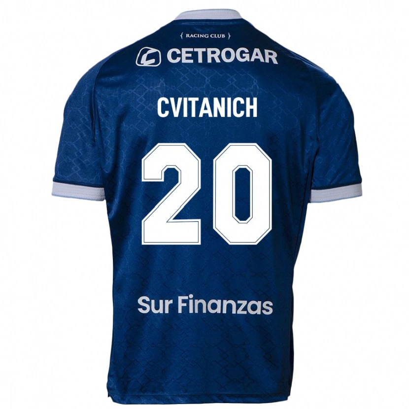 Danxen Niño Camiseta Dario Cvitanich #20 Azul Oscuro 2ª Equipación 2025/26 La Camisa