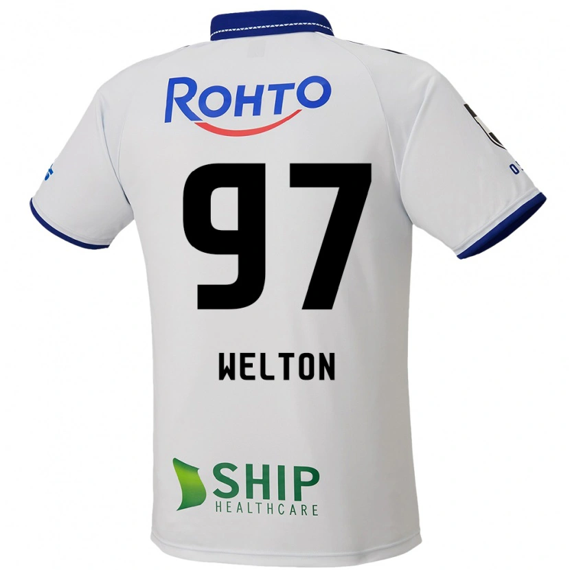 Danxen Niño Camiseta Welton #97 Azul Blanco Negro 2ª Equipación 2025/26 La Camisa