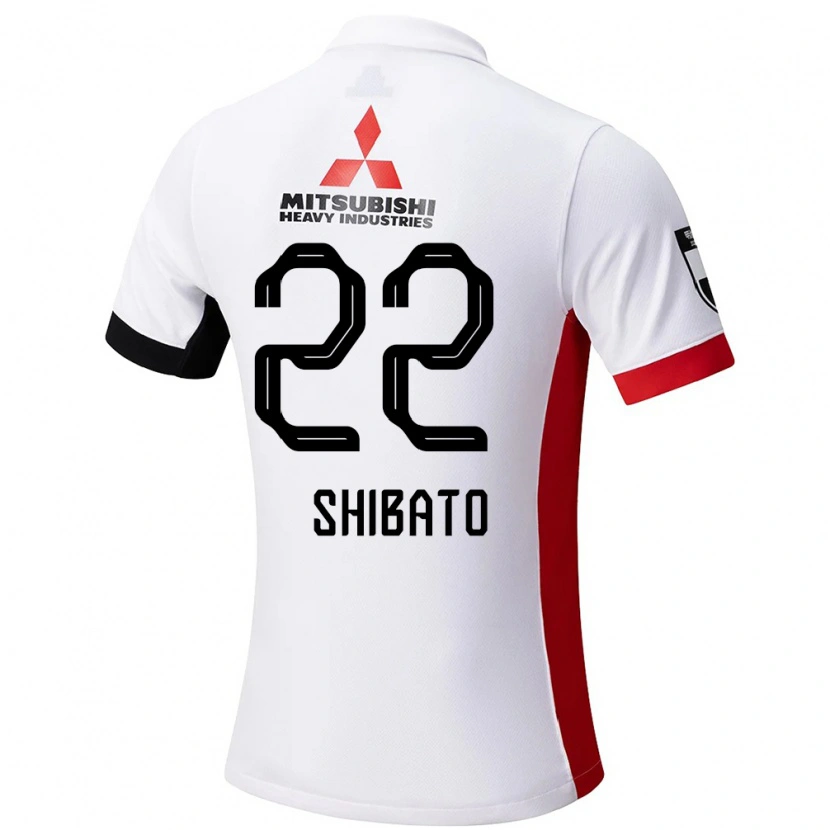 Danxen Niño Camiseta Kai Shibato #22 Blanco Negro 2ª Equipación 2025/26 La Camisa