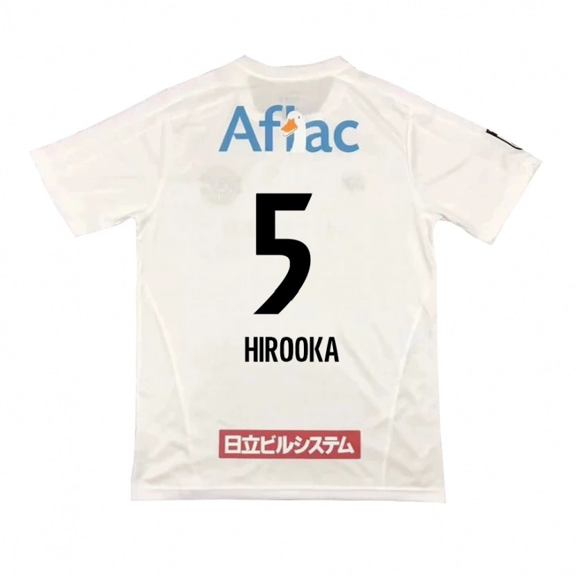 Danxen Niño Camiseta Eita Hirooka #5 Negro Amarillo 2ª Equipación 2025/26 La Camisa