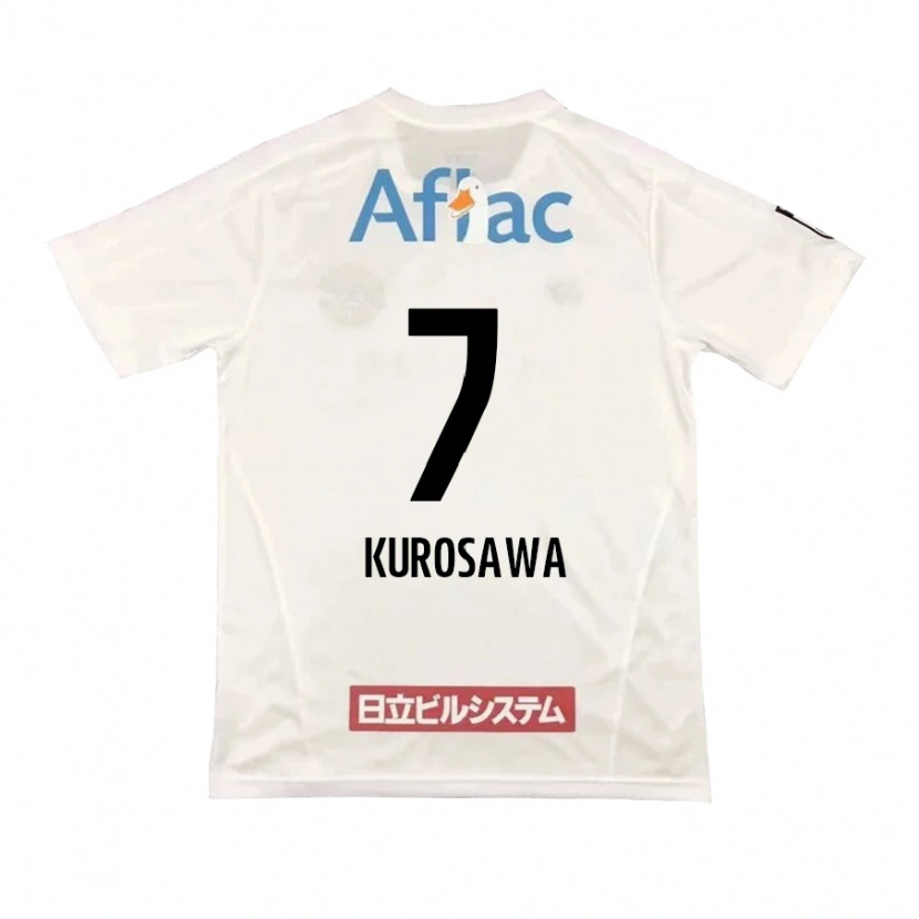 Danxen Niño Camiseta Shido Kurosawa #7 Negro Amarillo 2ª Equipación 2025/26 La Camisa
