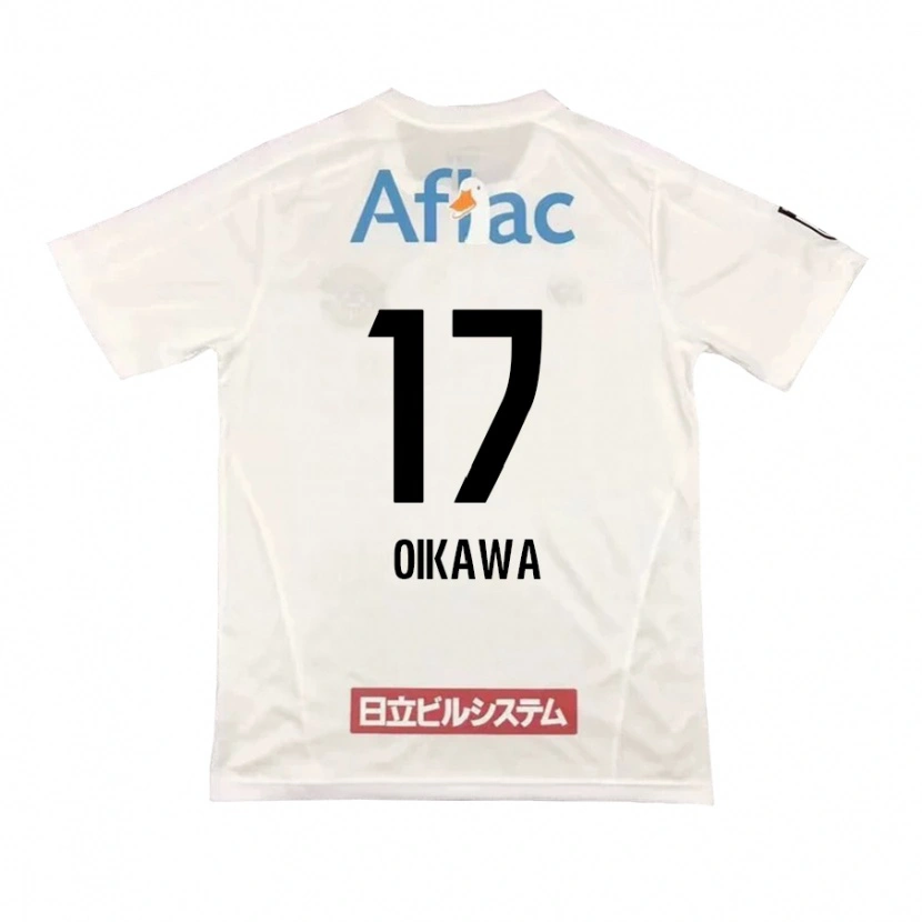 Danxen Niño Camiseta Koki Oikawa #17 Negro Amarillo 2ª Equipación 2025/26 La Camisa