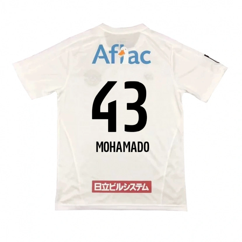 Danxen Niño Camiseta Faruzansana Mohamado #43 Negro Amarillo 2ª Equipación 2025/26 La Camisa