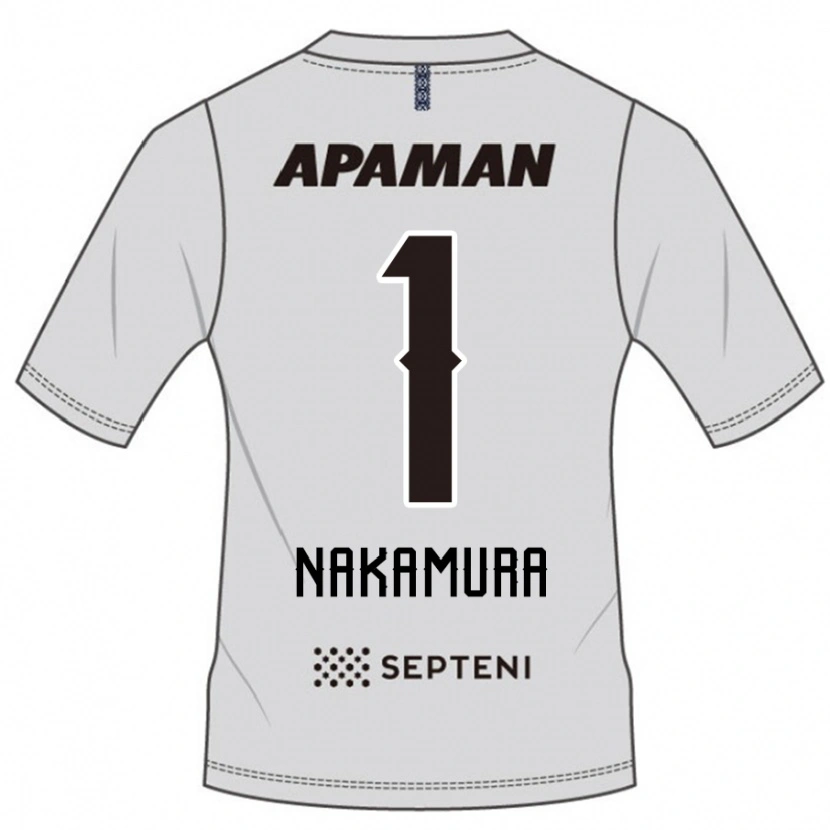 Danxen Niño Camiseta Seigo Nakamura #1 Azul Real Blanco 2ª Equipación 2025/26 La Camisa