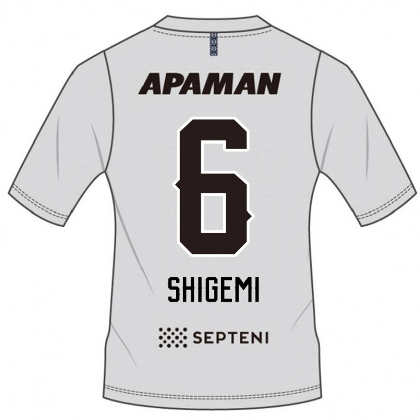 Danxen Niño Camiseta Masato Shigemi #6 Azul Real Blanco 2ª Equipación 2025/26 La Camisa