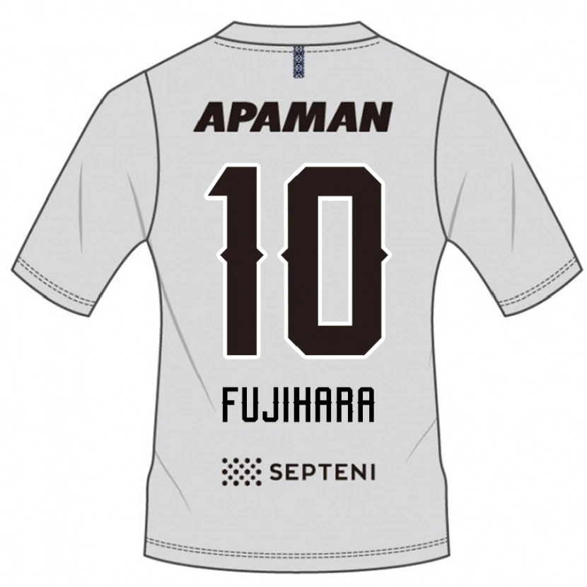 Danxen Niño Camiseta Naoatsu Fujihara #10 Azul Real Blanco 2ª Equipación 2025/26 La Camisa