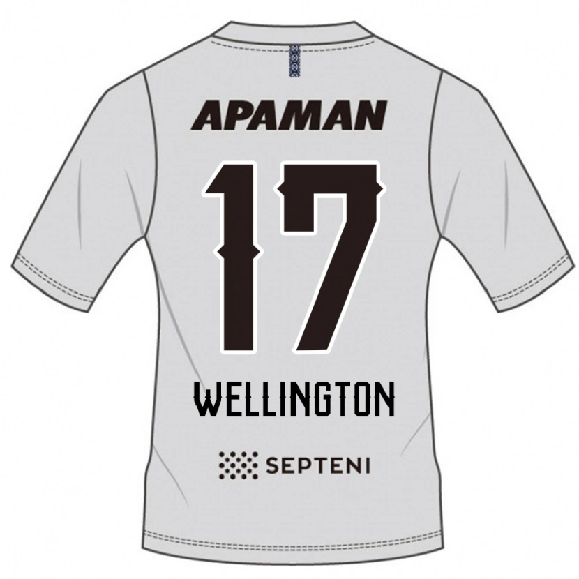 Danxen Niño Camiseta Wellington #17 Azul Real Blanco 2ª Equipación 2025/26 La Camisa