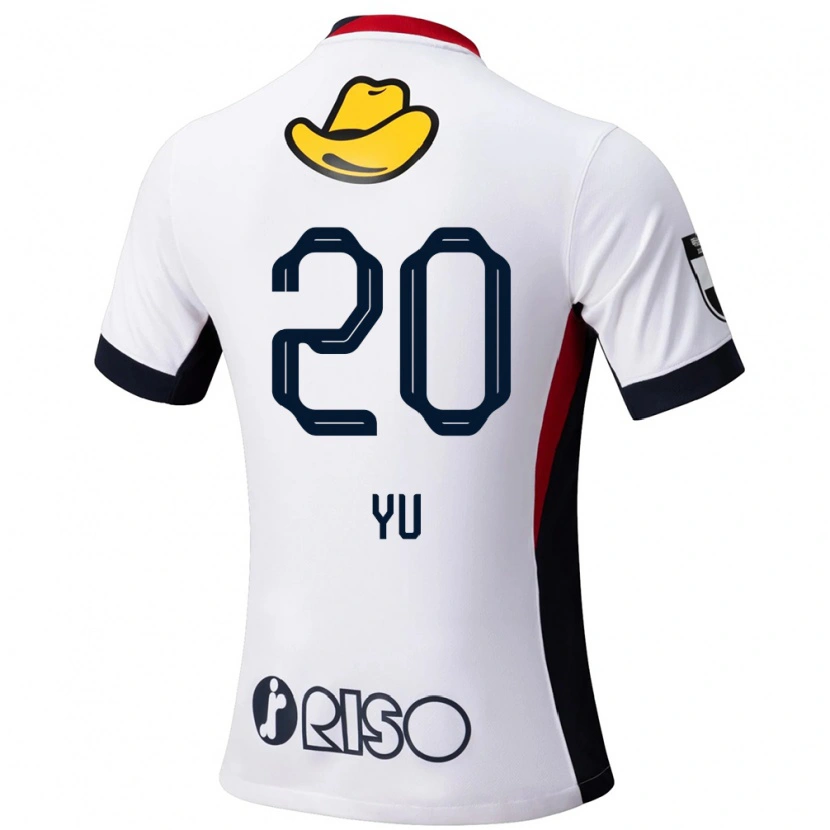 Danxen Niño Camiseta Yu Funabashi #20 Rojo Negro 2ª Equipación 2025/26 La Camisa