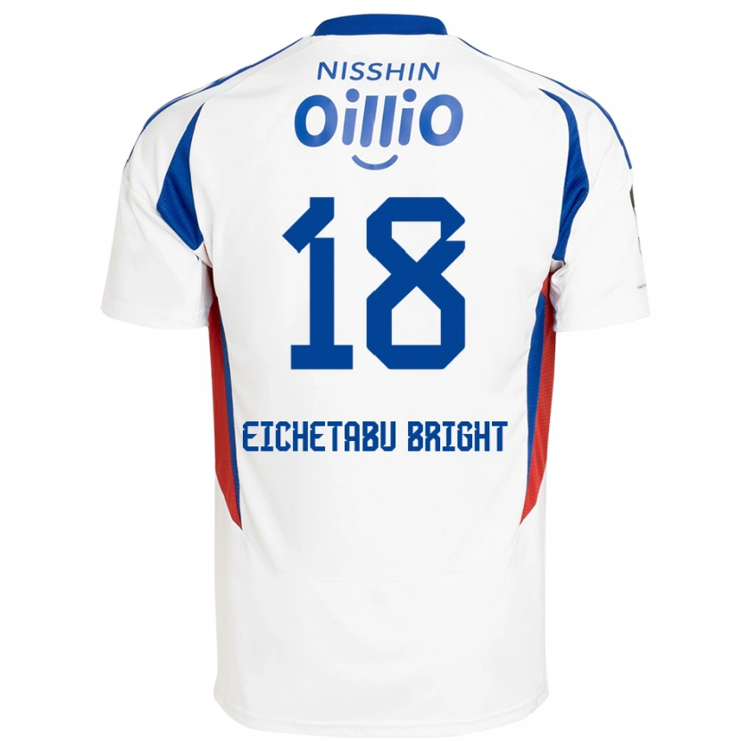 Danxen Niño Camiseta Kai Eichetabu Bright #18 Azul Real Blanco 2ª Equipación 2025/26 La Camisa