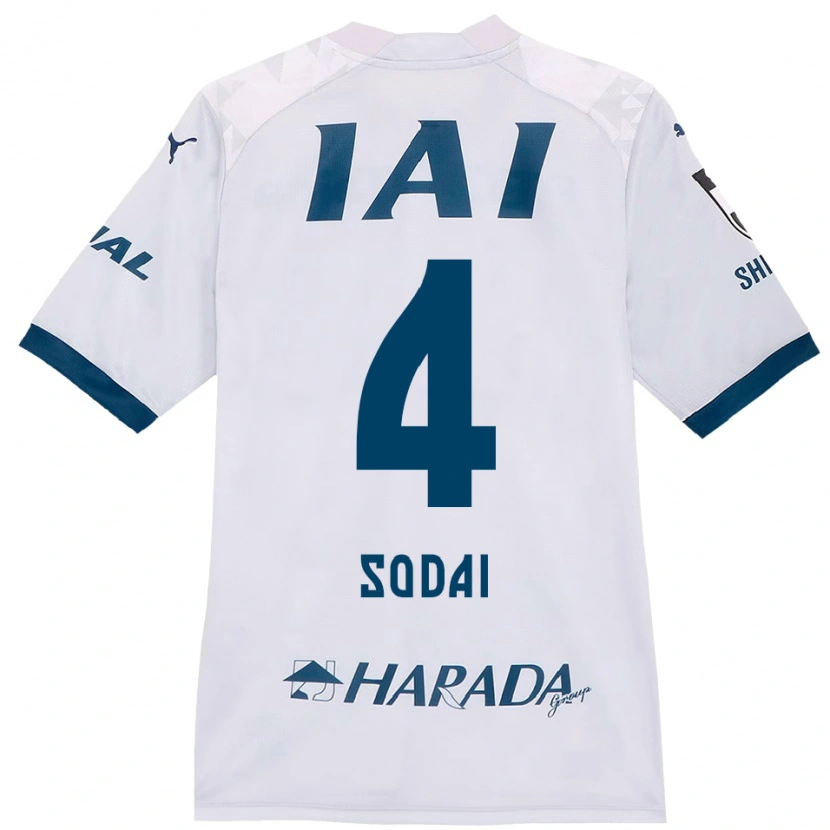 Danxen Niño Camiseta Sodai Hasukawa #4 Naranja Rojo 2ª Equipación 2025/26 La Camisa