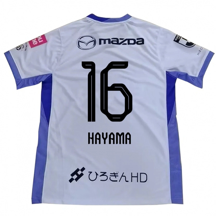 Danxen Niño Camiseta Miku Hayama #16 Morado Naranja 2ª Equipación 2025/26 La Camisa