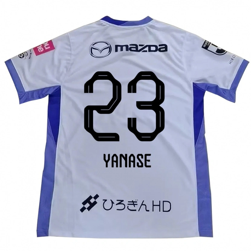 Danxen Niño Camiseta Funa Yanase #23 Morado Naranja 2ª Equipación 2025/26 La Camisa