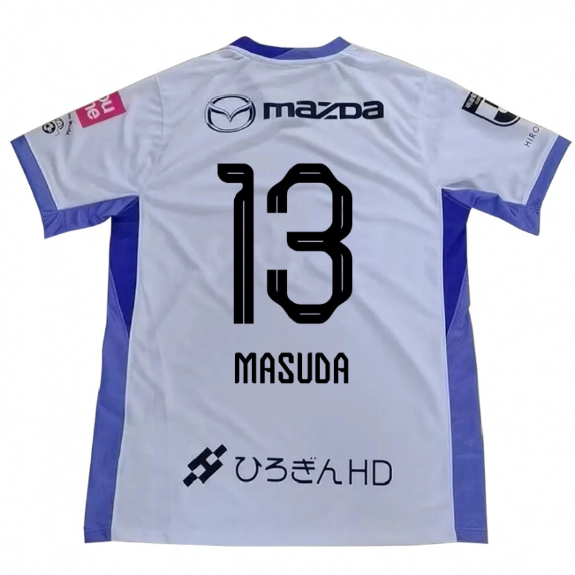 Danxen Niño Camiseta Takuya Masuda #13 Morado Naranja 2ª Equipación 2025/26 La Camisa