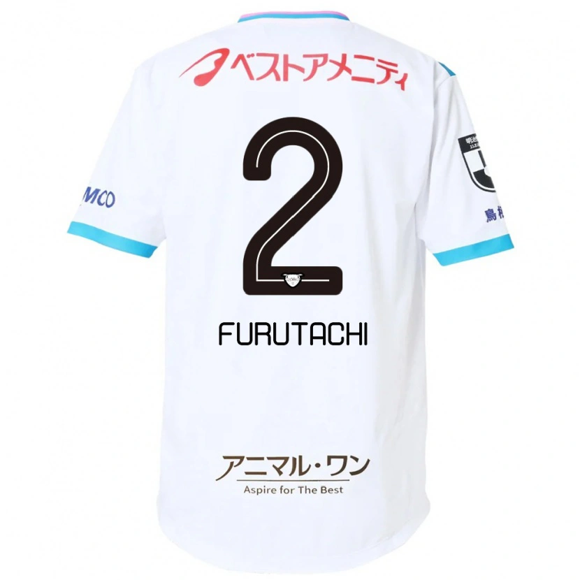 Danxen Niño Camiseta Shuya Furutachi #2 Azul Rosa 2ª Equipación 2025/26 La Camisa