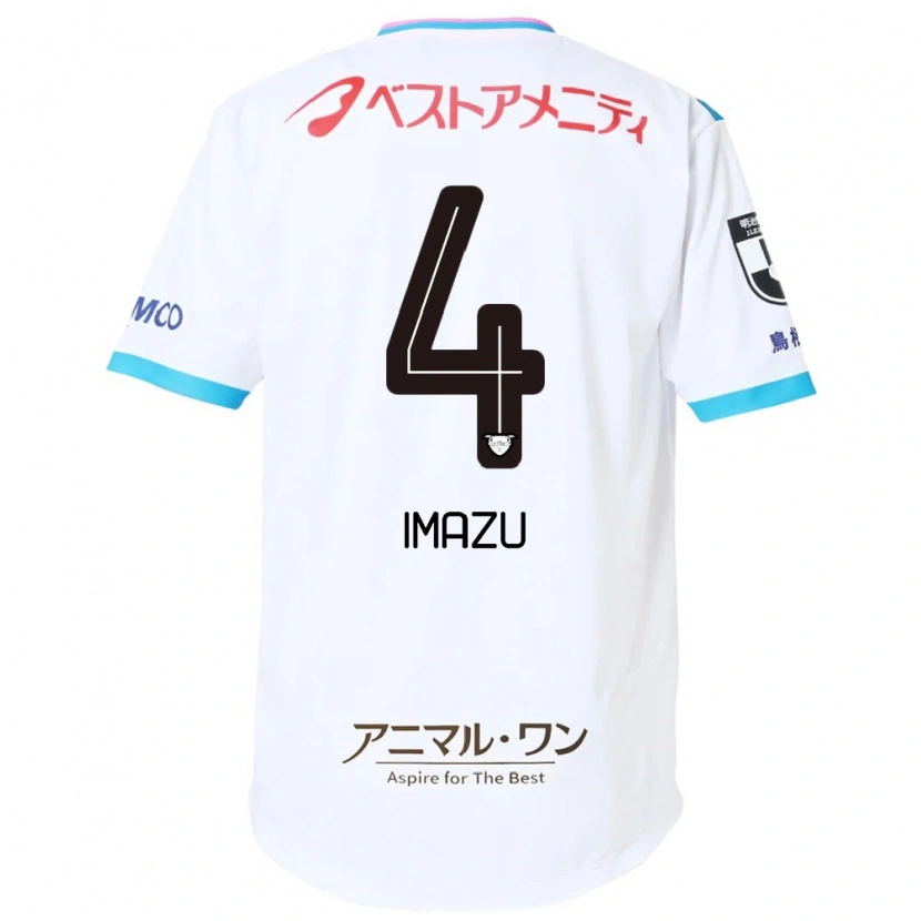 Danxen Niño Camiseta Yuta Imazu #4 Azul Rosa 2ª Equipación 2025/26 La Camisa
