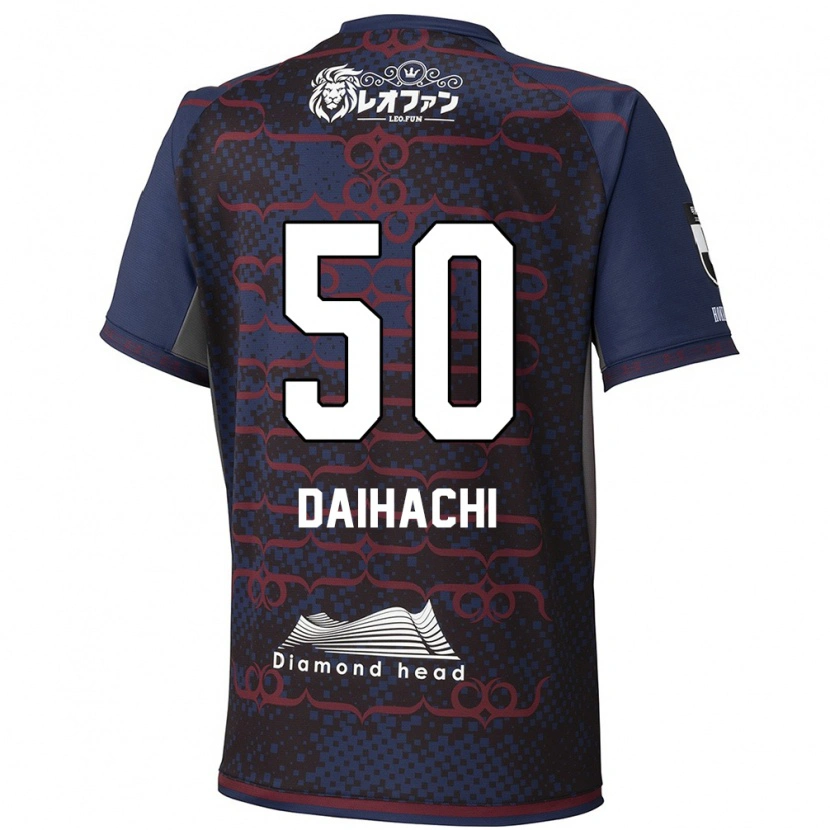 Danxen Niño Camiseta Daihachi Okamura #50 Rojo Negro 2ª Equipación 2025/26 La Camisa
