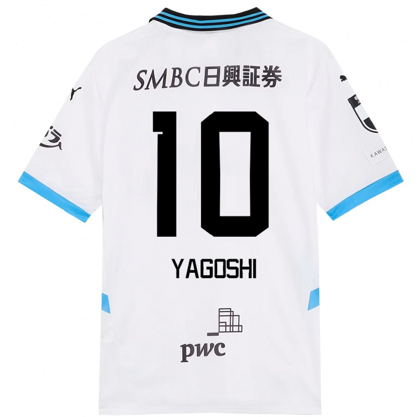 Danxen Niño Camiseta Mikito Yagoshi #10 Azul Celeste Negro 2ª Equipación 2025/26 La Camisa