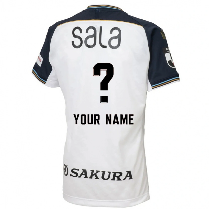 Danxen Niño Camiseta Su Nombre #0 Azul Celeste Negro 2ª Equipación 2025/26 La Camisa