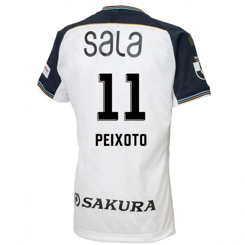 Danxen Niño Camiseta Matheus Peixoto #11 Azul Celeste Negro 2ª Equipación 2025/26 La Camisa