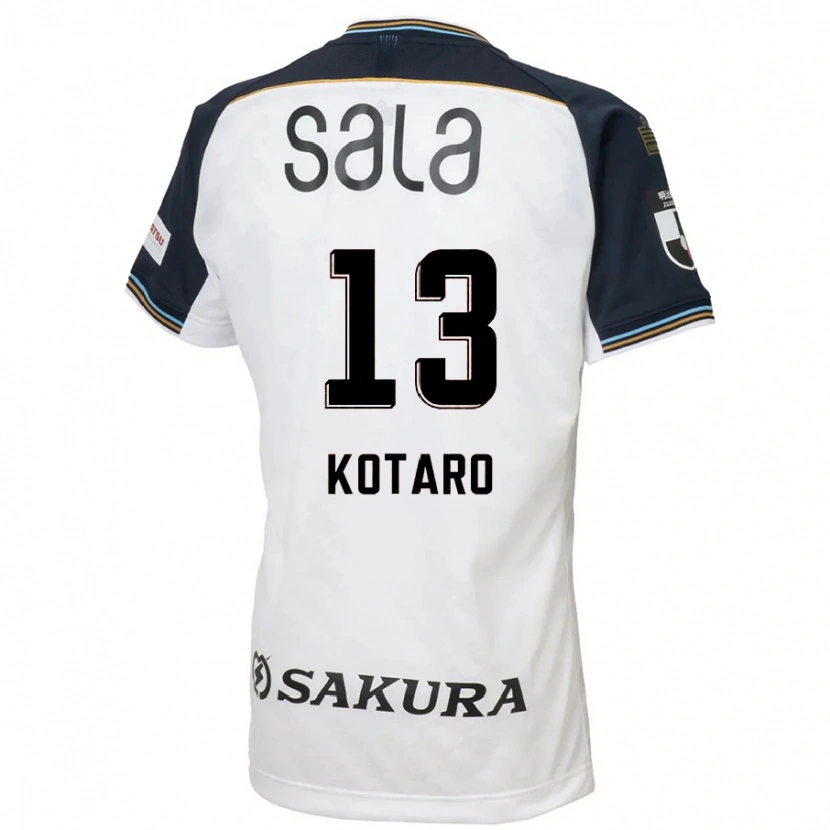 Danxen Niño Camiseta Kotaro Fujikawa #13 Azul Celeste Negro 2ª Equipación 2025/26 La Camisa