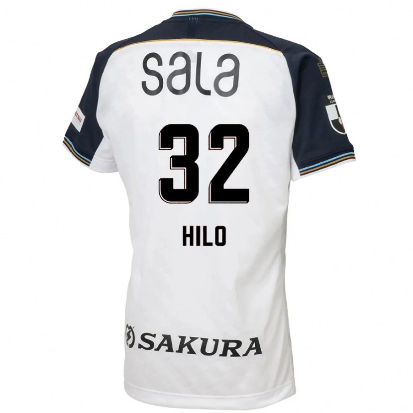 Danxen Niño Camiseta Hasan Hilu #32 Azul Celeste Negro 2ª Equipación 2025/26 La Camisa
