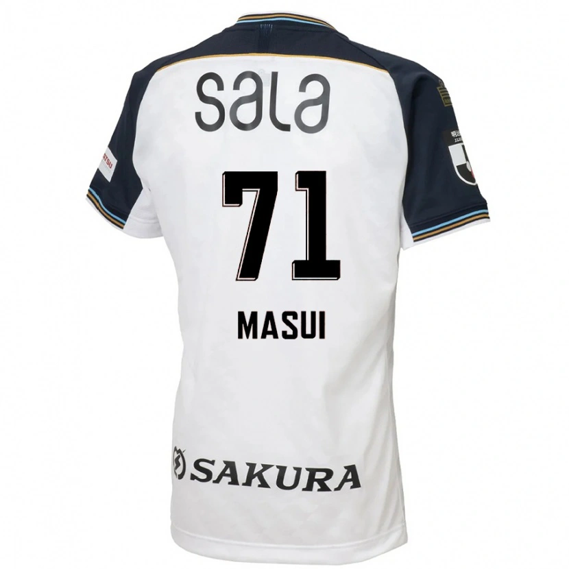 Danxen Niño Camiseta Ken Masui #71 Azul Celeste Negro 2ª Equipación 2025/26 La Camisa