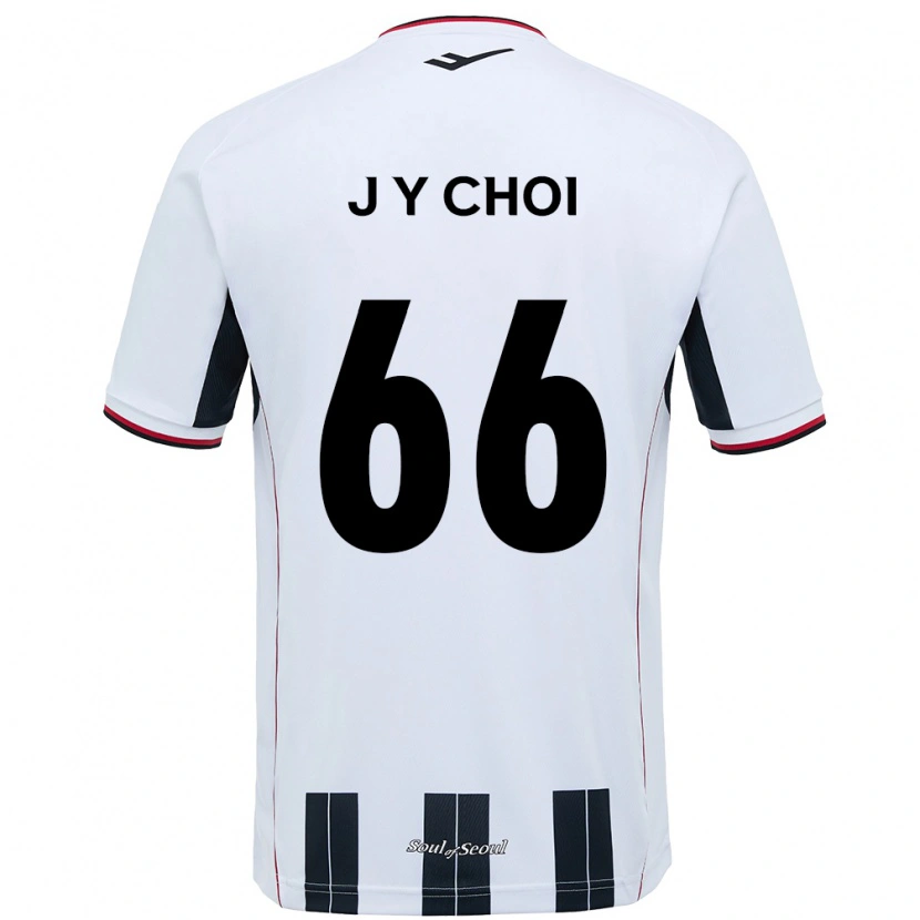Danxen Niño Camiseta Jun-Yeong Choi #66 Negro Rojo 2ª Equipación 2025/26 La Camisa