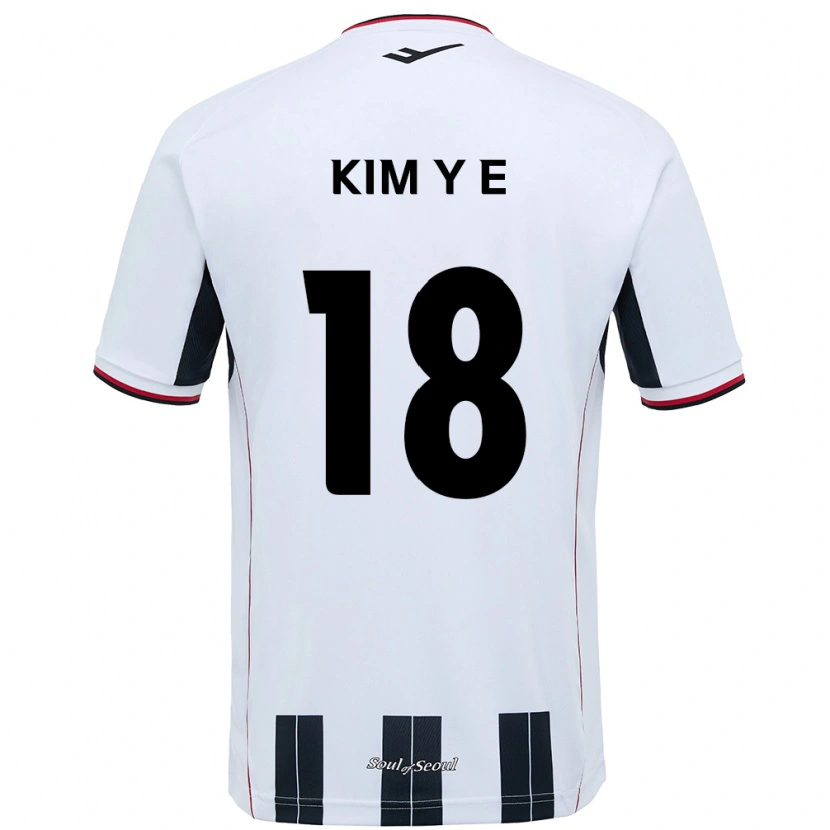 Danxen Niño Camiseta Kim Young-Eun #18 Negro Rojo 2ª Equipación 2025/26 La Camisa