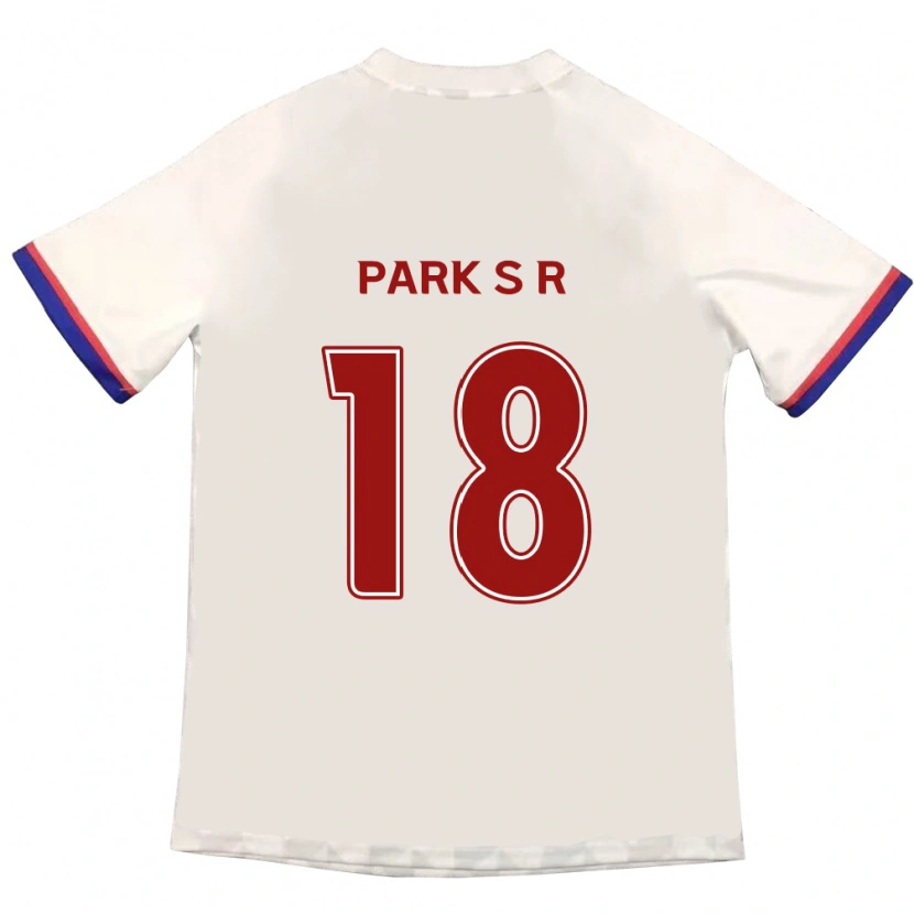 Danxen Niño Camiseta Park Se-Ra #18 Blanquecino Rojo 2ª Equipación 2025/26 La Camisa
