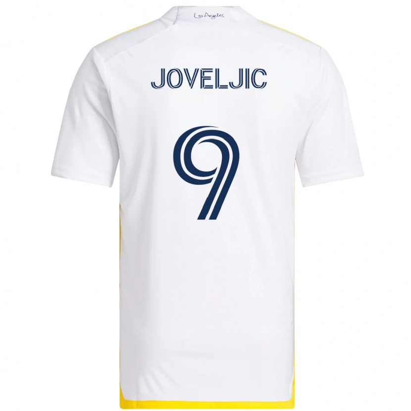 Danxen Hombre Camiseta Dejan Joveljic #9 Morado Azul 1ª Equipación 2025/26 La Camisa