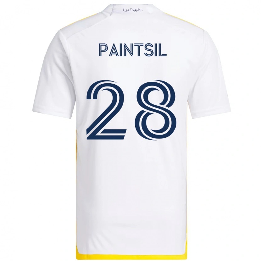 Danxen Hombre Camiseta Joseph Paintsil #28 Morado Azul 1ª Equipación 2025/26 La Camisa