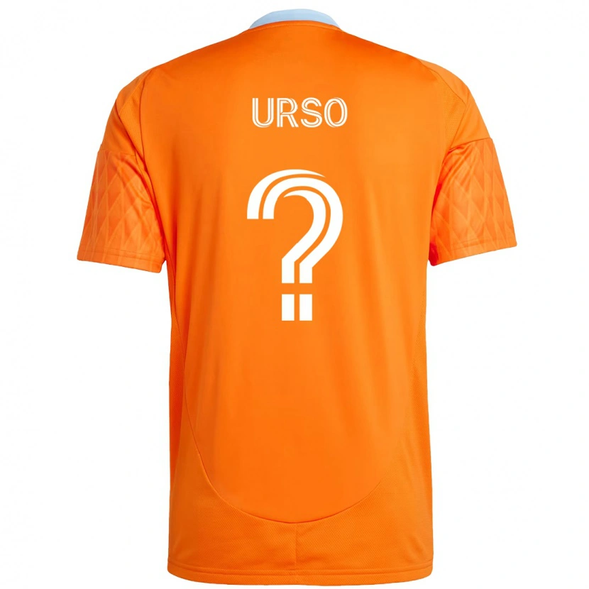Danxen Hombre Camiseta Júnior Urso #0 Morado Naranja 1ª Equipación 2025/26 La Camisa