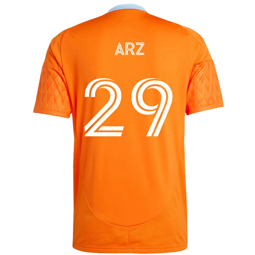 Danxen Hombre Camiseta Exon Arzú #29 Morado Naranja 1ª Equipación 2025/26 La Camisa