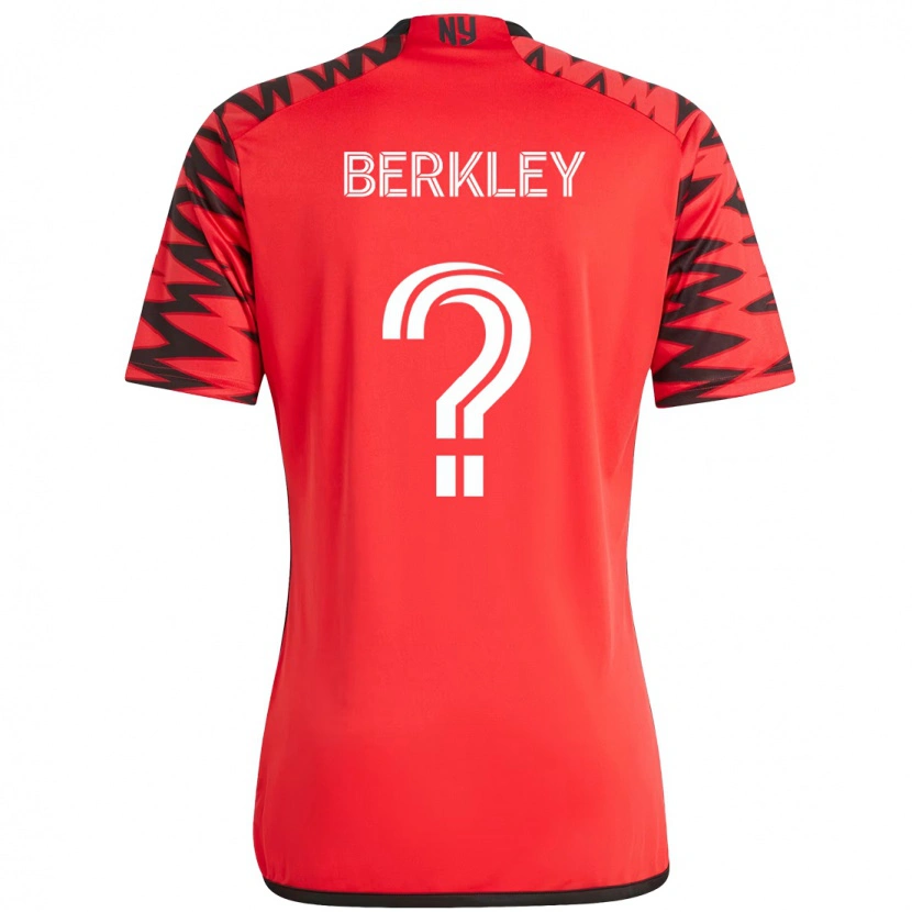 Danxen Hombre Camiseta Copeland Berkley #0 Rojo Negro 1ª Equipación 2025/26 La Camisa