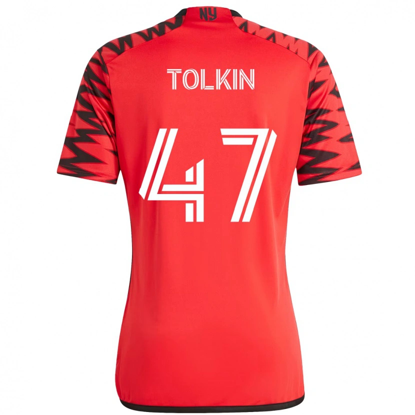 Danxen Hombre Camiseta John Tolkin #47 Beige Negro 1ª Equipación 2025/26 La Camisa