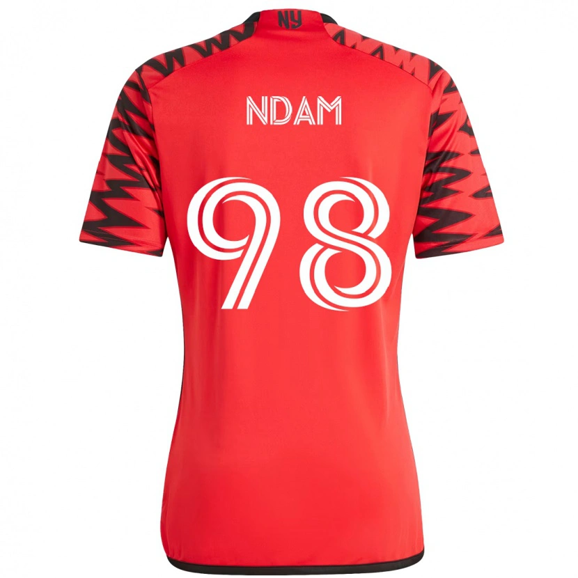 Danxen Hombre Camiseta Hassan Ndam #98 Beige Negro 1ª Equipación 2025/26 La Camisa