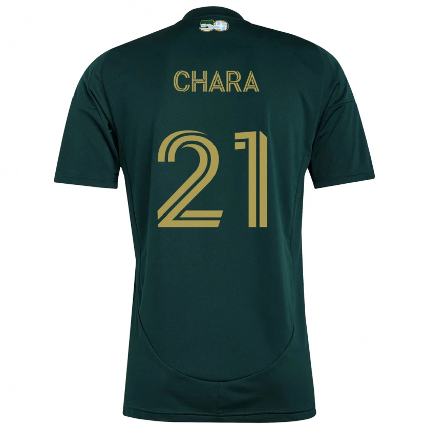 Danxen Hombre Camiseta Diego Chará #21 Beige Verde 1ª Equipación 2025/26 La Camisa
