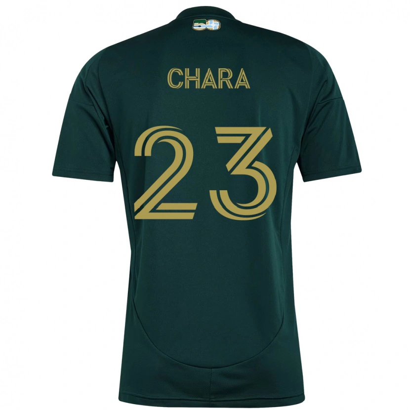 Danxen Hombre Camiseta Yimmi Chará #23 Beige Verde 1ª Equipación 2025/26 La Camisa