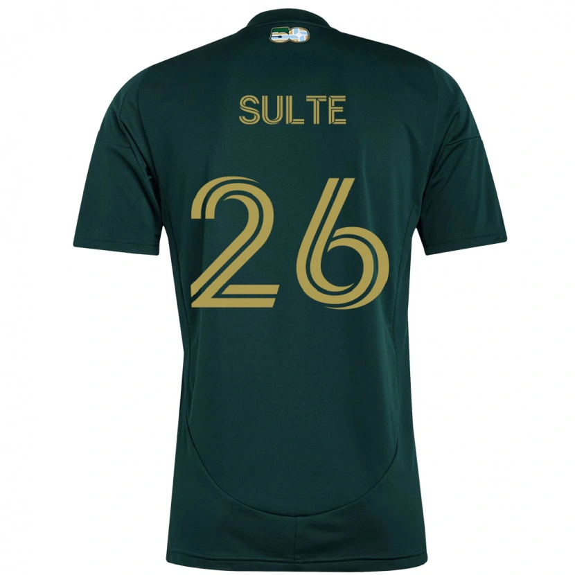 Danxen Hombre Camiseta Hunter Sulte #26 Beige Verde 1ª Equipación 2025/26 La Camisa