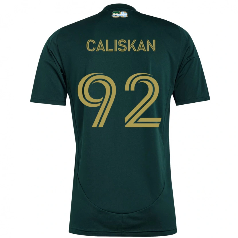 Danxen Hombre Camiseta Noel Caliskan #92 Beige Verde 1ª Equipación 2025/26 La Camisa