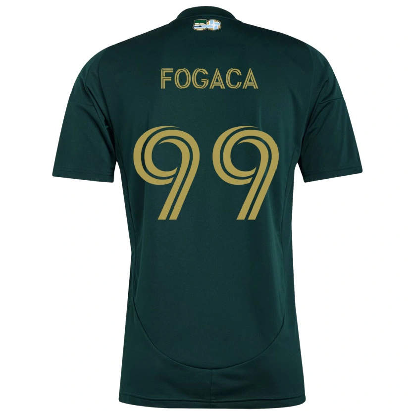 Danxen Hombre Camiseta Nathan Fogaça #99 Beige Verde 1ª Equipación 2025/26 La Camisa