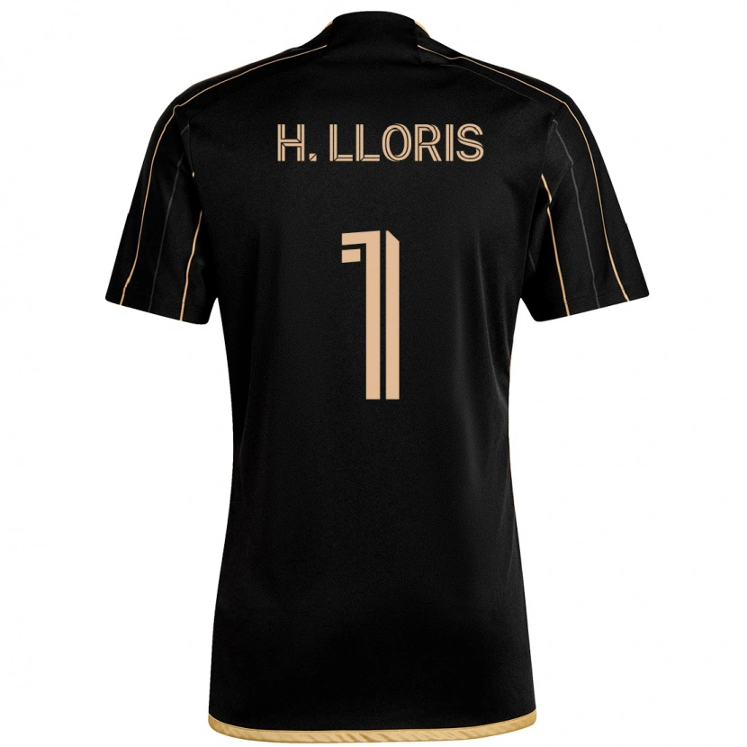 Danxen Hombre Camiseta Hugo Lloris #1 Blanco Marrón 1ª Equipación 2025/26 La Camisa