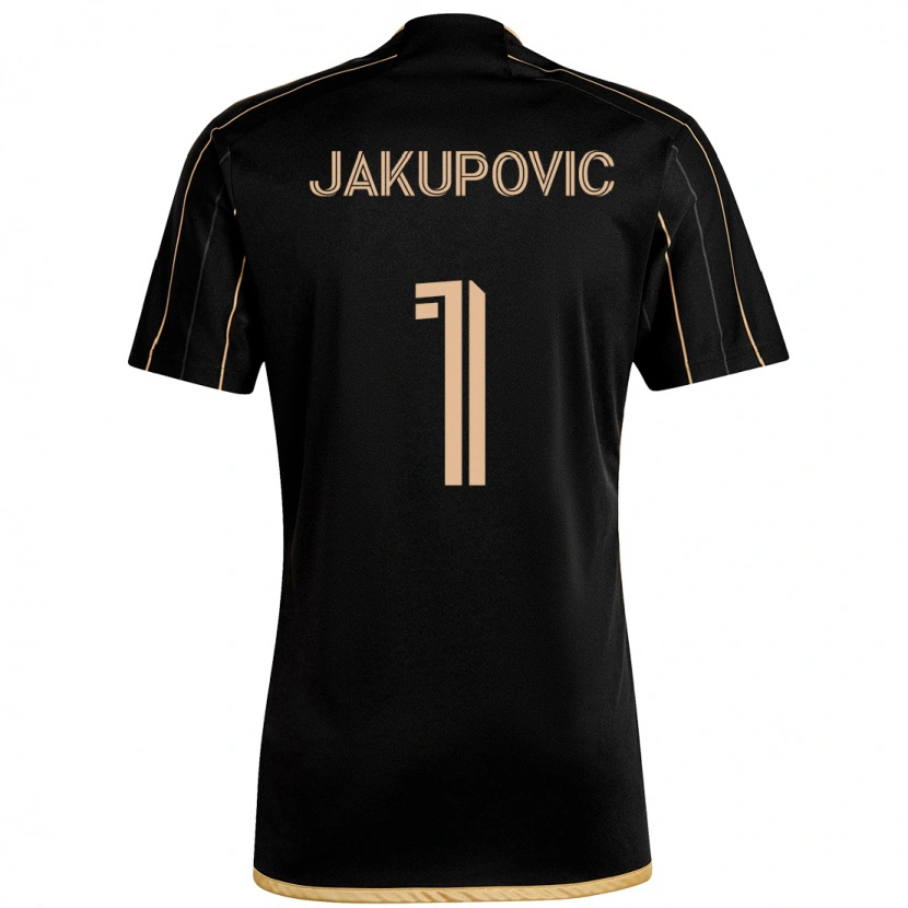 Danxen Hombre Camiseta Eldin Jakupovic #1 Blanco Marrón 1ª Equipación 2025/26 La Camisa