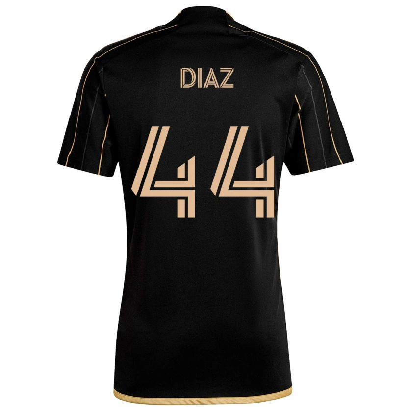 Danxen Hombre Camiseta Christian Díaz #44 Blanco Marrón 1ª Equipación 2025/26 La Camisa