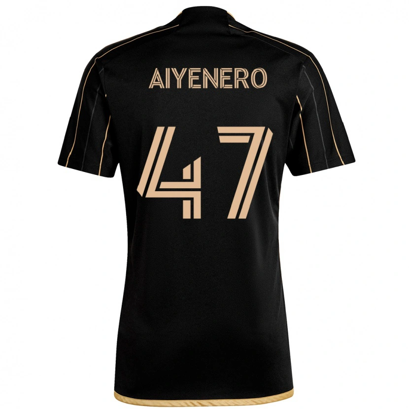 Danxen Hombre Camiseta Marius Aiyenero #47 Blanco Marrón 1ª Equipación 2025/26 La Camisa