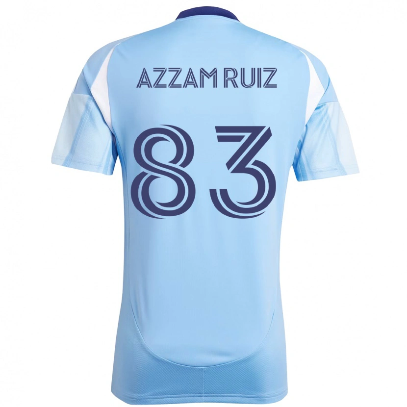 Danxen Hombre Camiseta Camil Azzam Ruiz #83 Negro Azul Naranja 1ª Equipación 2025/26 La Camisa
