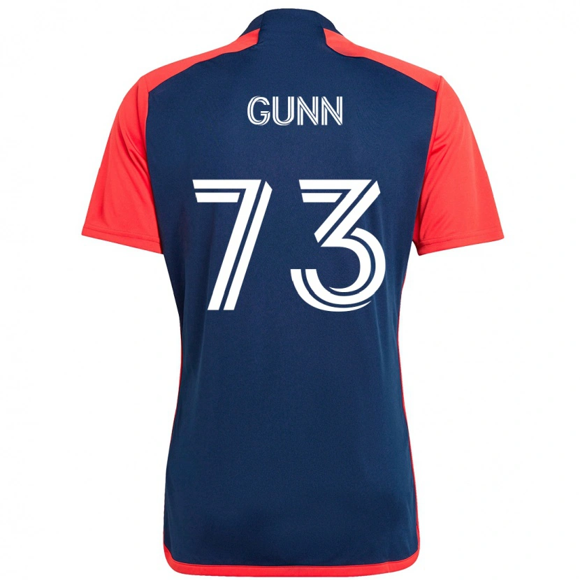 Danxen Hombre Camiseta Jd Gunn #73 Blanco Azul 1ª Equipación 2025/26 La Camisa