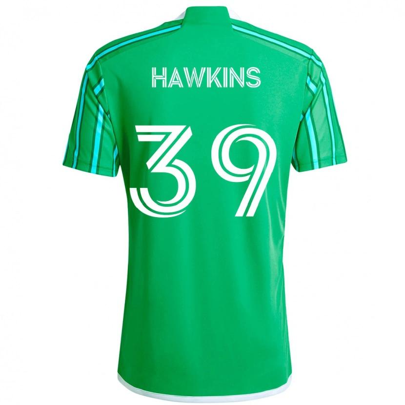 Danxen Hombre Camiseta Stuart Hawkins #39 Azul Claro 1ª Equipación 2025/26 La Camisa