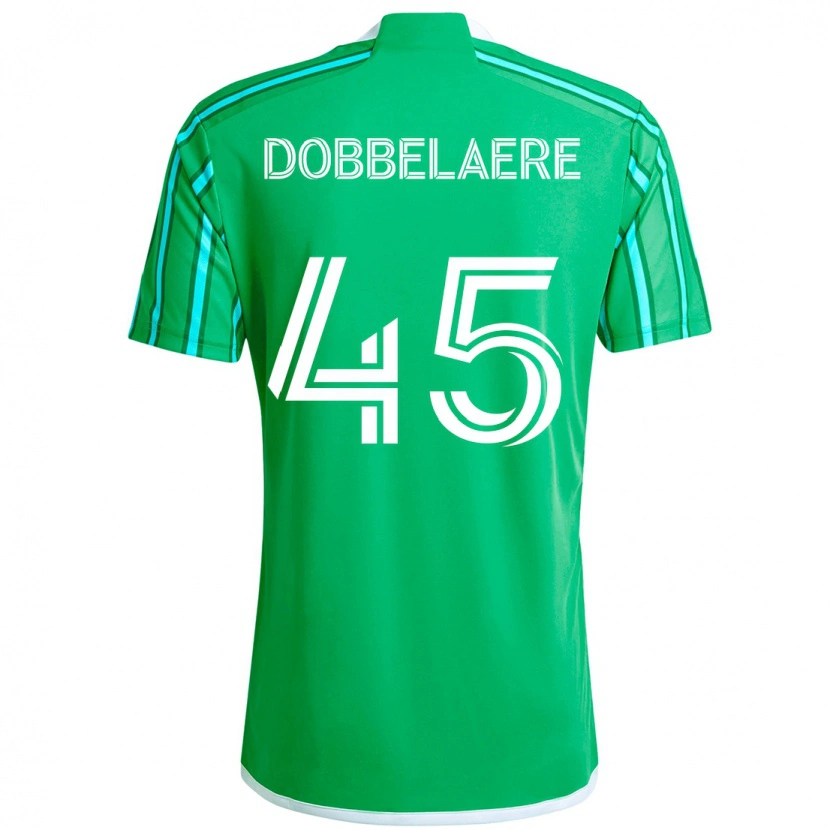 Danxen Hombre Camiseta Ethan Dobbelaere #45 Azul Claro 1ª Equipación 2025/26 La Camisa